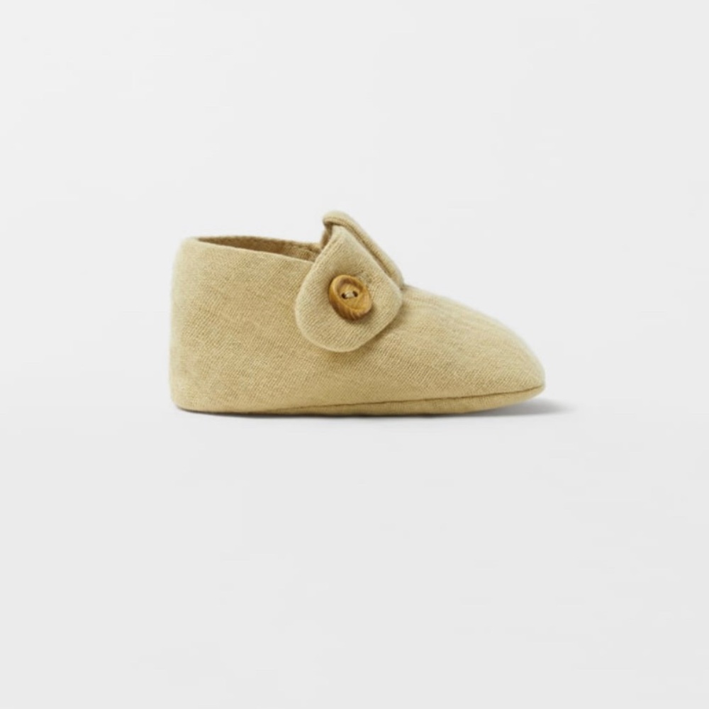 Zara Baby Cotton Booties 0-12months - Picture 2 of 14
